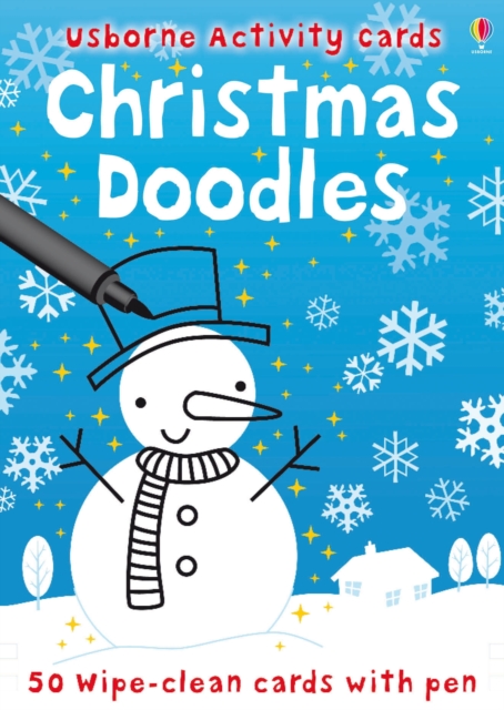 Christmas Doodles, Cards Book
