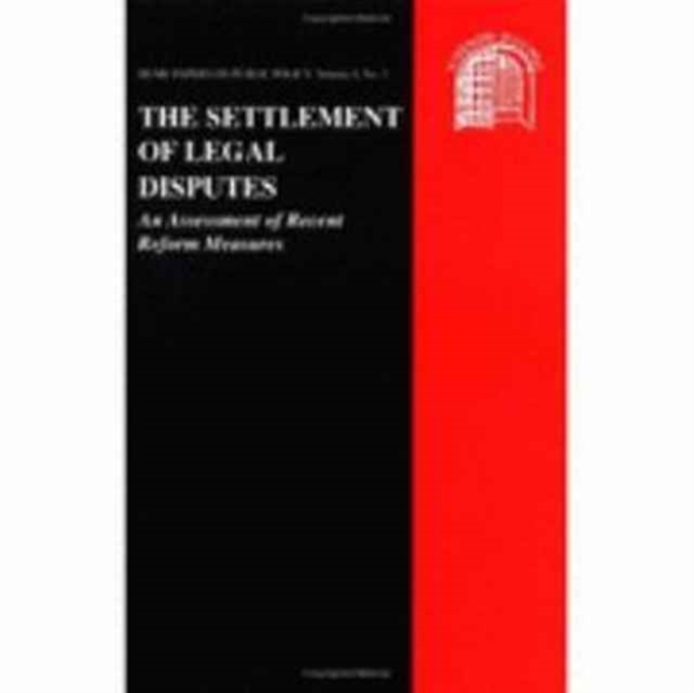 Settlement of Legal Disputes, Book Book