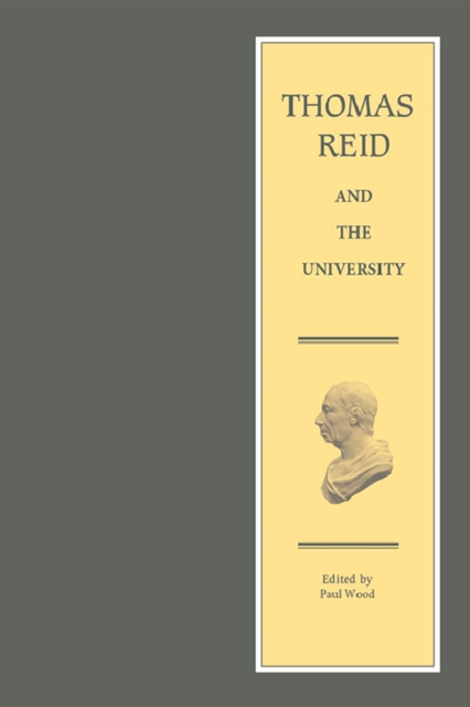 Thomas Reid and the University, Hardback Book