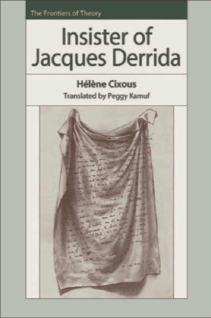 Insister of Jacques Derrida, Hardback Book