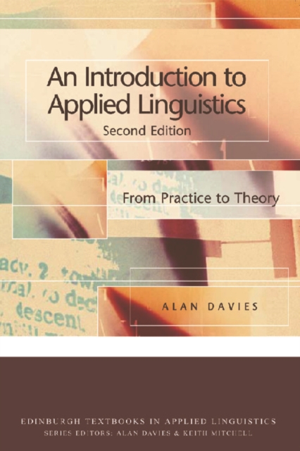An Introduction to Applied Linguistics : From Practice to Theory, Paperback / softback Book