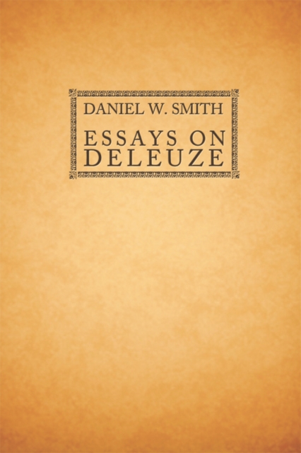Essays on Deleuze, Paperback / softback Book