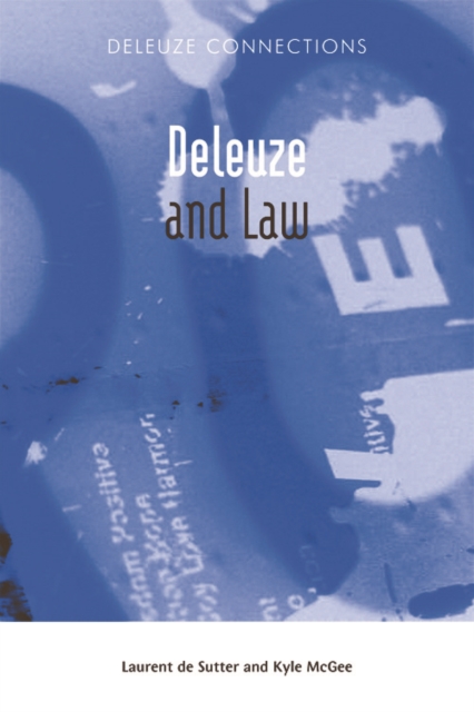 Deleuze and Law, Hardback Book