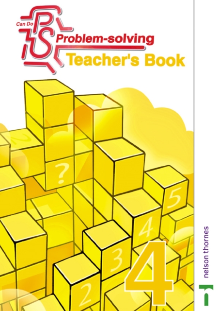 Can Do Problem Solving Year 4 Teacher's Book, Paperback Book