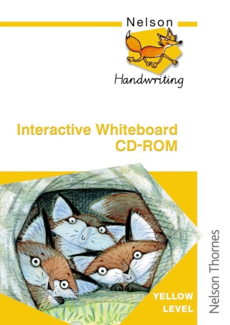 Nelson Handwriting Whiteboard CD ROM Yellow Level, CD-ROM Book