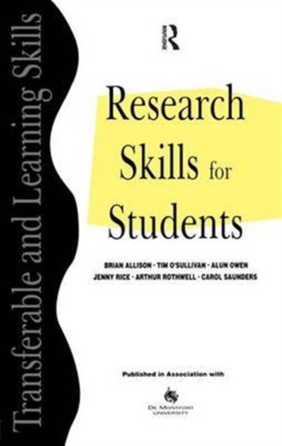 Research Skills for Students, Hardback Book
