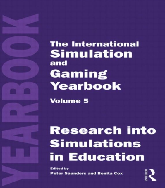 International Simulation and Gaming Yearbook, Hardback Book