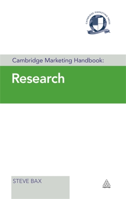 Cambridge Marketing Handbook: Research, Hardback Book