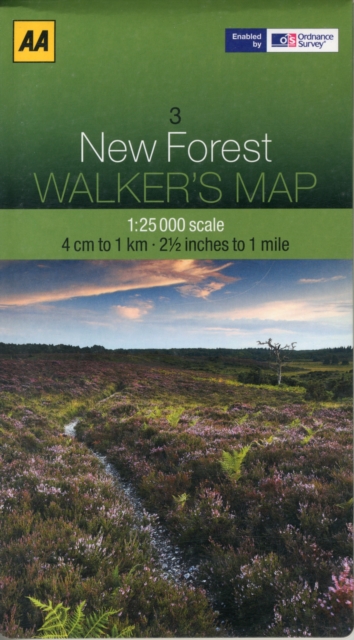 New Forest, Sheet map, folded Book