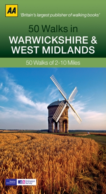50 Walks in Warwickshire & West Midlands, Paperback / softback Book