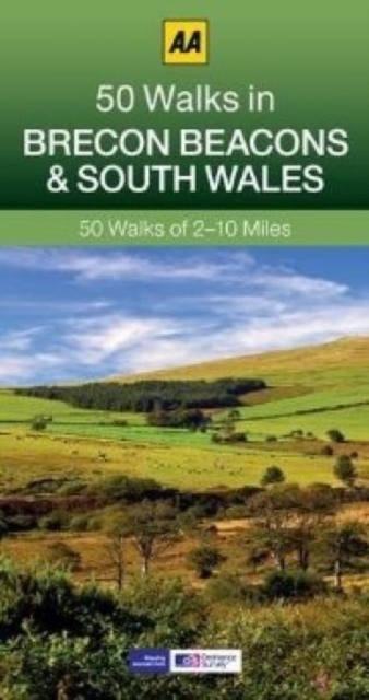 50 Walks in Brecon Beacons & South Wales, Paperback / softback Book