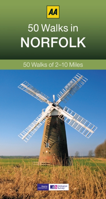 50 Walks in Norfolk, Paperback / softback Book