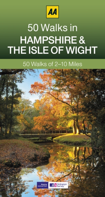 50 Walks in Hampshire & Isle of Wight, Paperback / softback Book
