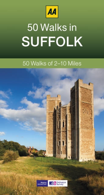 50 Walks in Suffolk, Paperback / softback Book