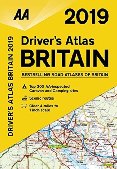 AA Driver's Atlas Britain 2019, Paperback / softback Book