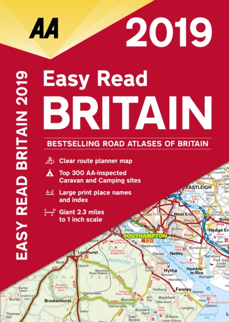 AA Easy Read Britain 2019, Paperback / softback Book