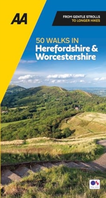 AA 50 Walks in Herefordshire & Worcestershire, Paperback / softback Book