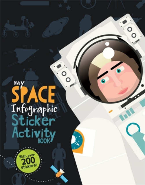 My Space Infographic Sticker Activity Book, Paperback / softback Book