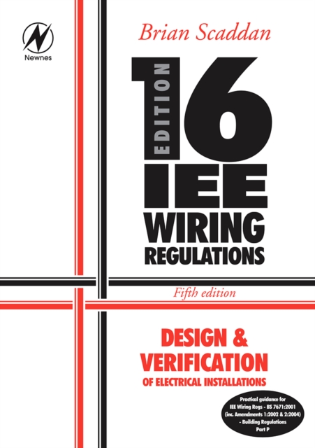 Design and Verification of Electrical Installations, Paperback Book