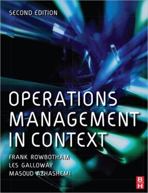Operations Management in Context, Paperback / softback Book