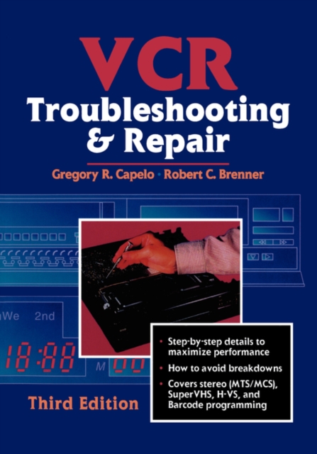 VCR Troubleshooting and Repair, Paperback / softback Book