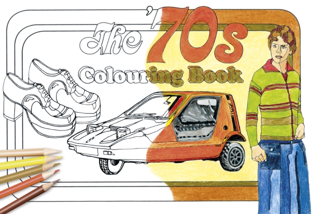 The '70s Colouring Book, Paperback / softback Book