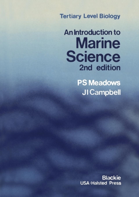An Introduction to Marine Science, Paperback / softback Book