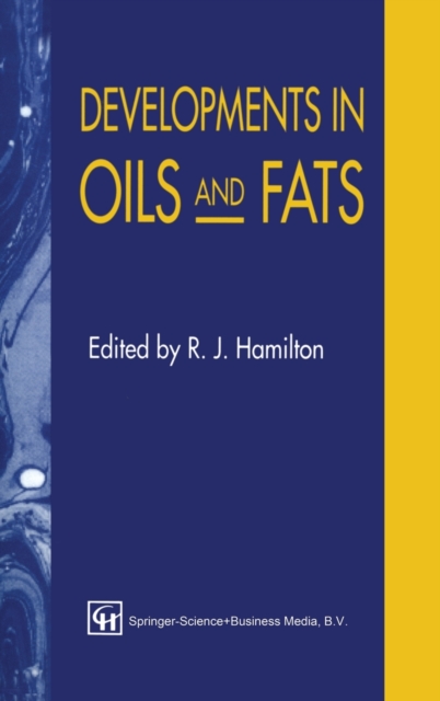 Developments in Oils and Fats, Hardback Book