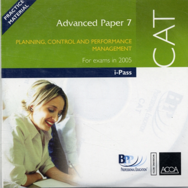 CAT Paper 7 Planning, Control and Performance Management : i-Pass, CD-ROM Book