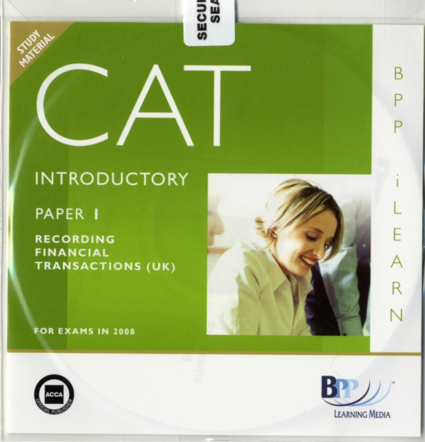 CAT - 1 Recording Financial Transactions : i-Learn, CD-ROM Book