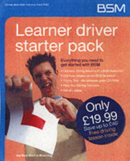 The Learner Driver Starter Pack, Mixed media product Book