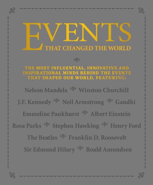 Events that Changed the World : The most influential, innovative and inspirational minds behind the events that shaped our world, EPUB eBook