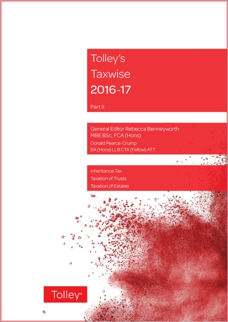 Tolley's Taxwise II 2016-17, Paperback Book