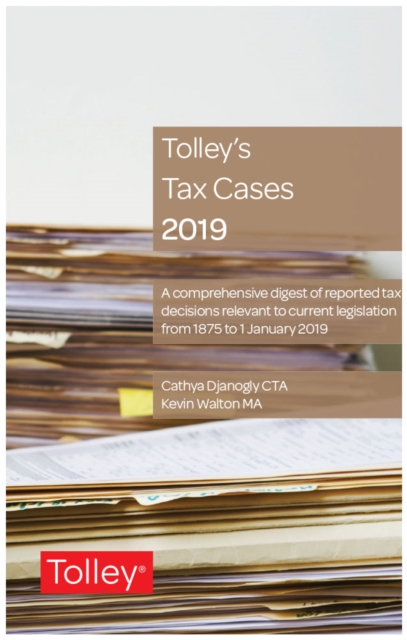 Tolley's Tax Cases 2019, Paperback / softback Book