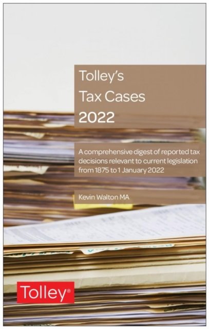 Tolley's Tax Cases 2022, Paperback / softback Book