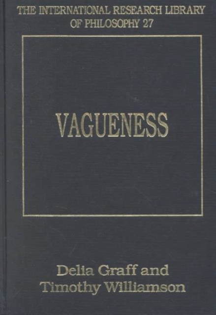 Vagueness, Hardback Book
