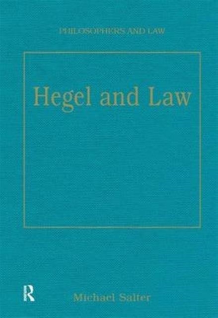 Hegel and Law, Hardback Book