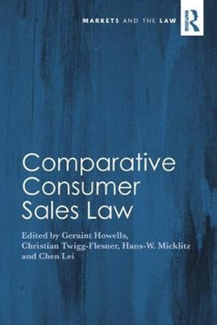 Comparative Consumer Sales Law, Hardback Book