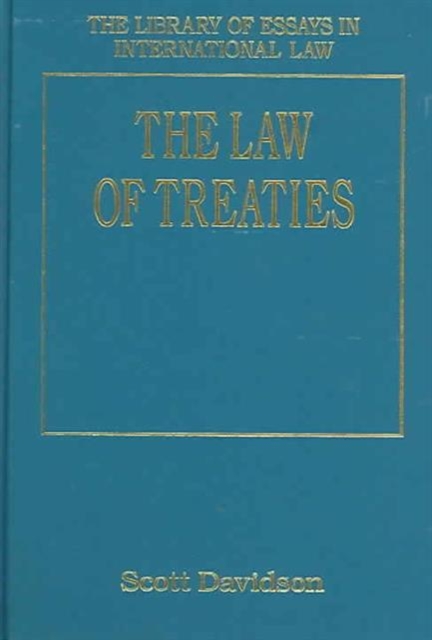 The Law of Treaties, Hardback Book