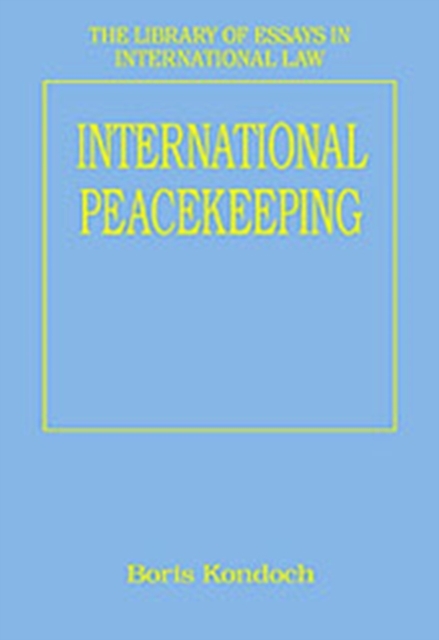 International Peacekeeping, Hardback Book