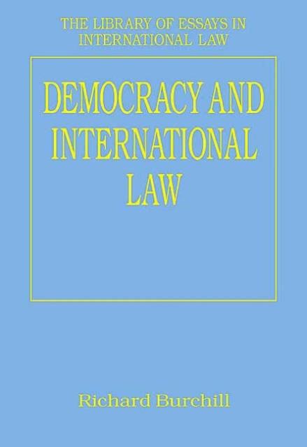 Democracy and International Law, Hardback Book