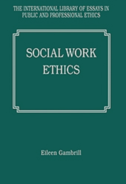 Social Work Ethics, Hardback Book