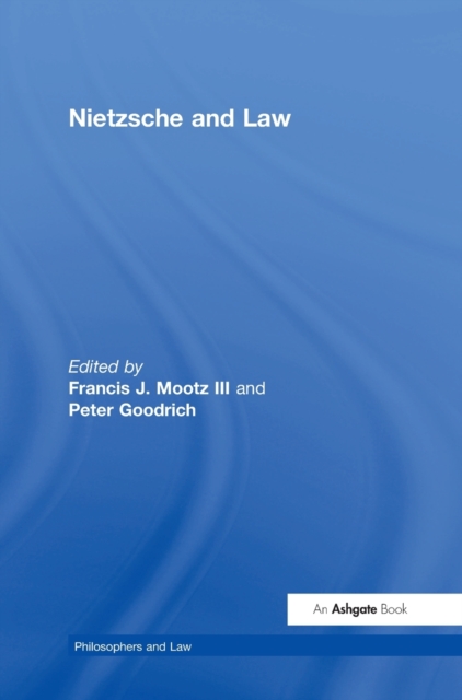 Nietzsche and Law, Hardback Book