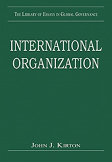 International Organization, Hardback Book