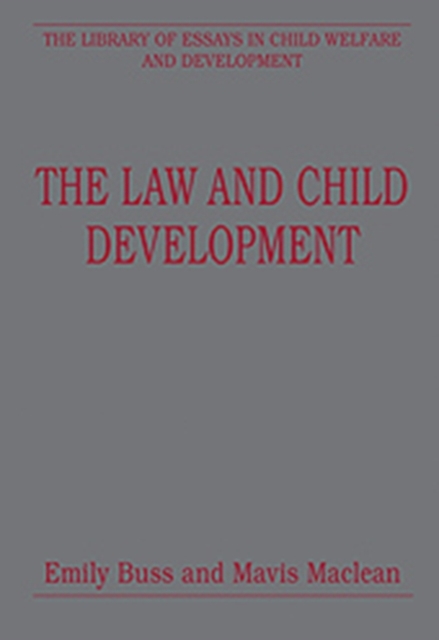 The Law and Child Development, Hardback Book