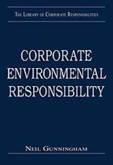 Corporate Environmental Responsibility, Hardback Book