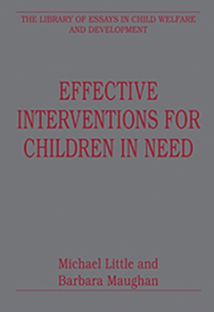 Effective Interventions for Children in Need, Hardback Book