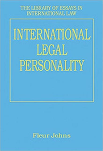 International Legal Personality, Hardback Book