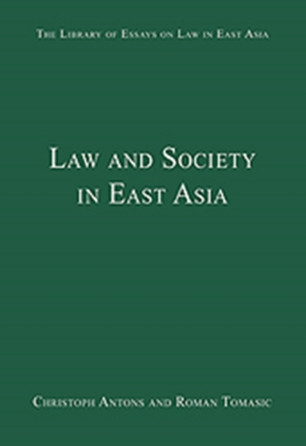 Law and Society in East Asia, Hardback Book