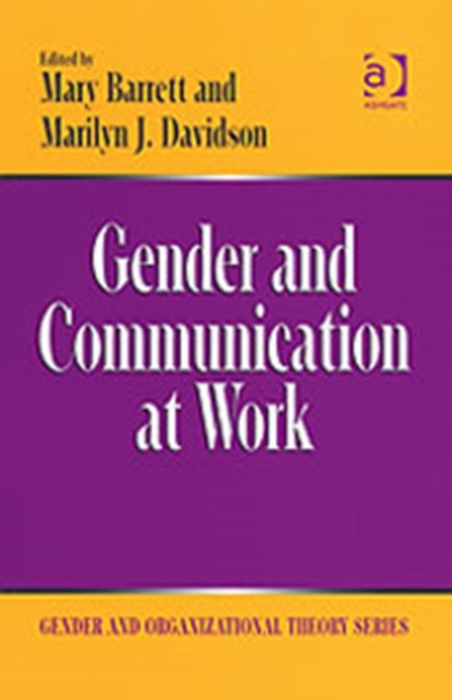 Gender and Communication at Work, Hardback Book